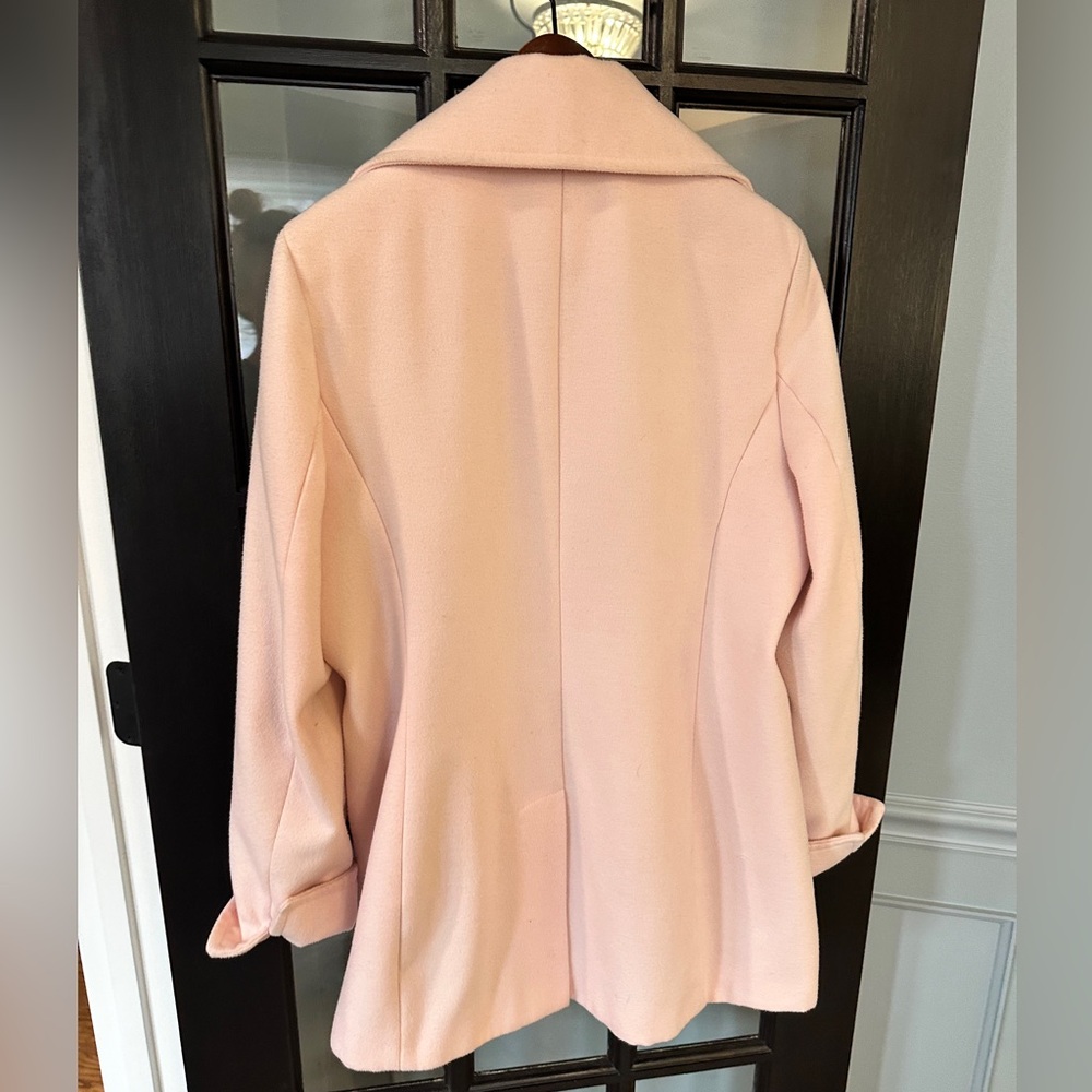 Calvin Klein Pink winter pea coat 14 - Picture 4 of 8